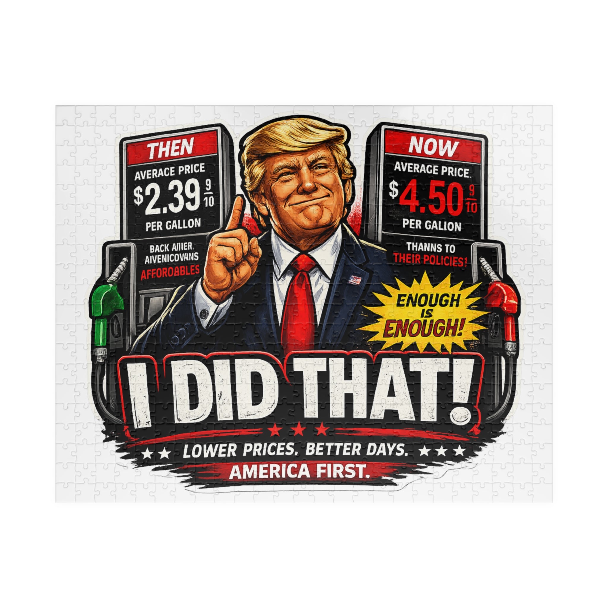 PUZZLE-  'I Did That!' GAS PRICES