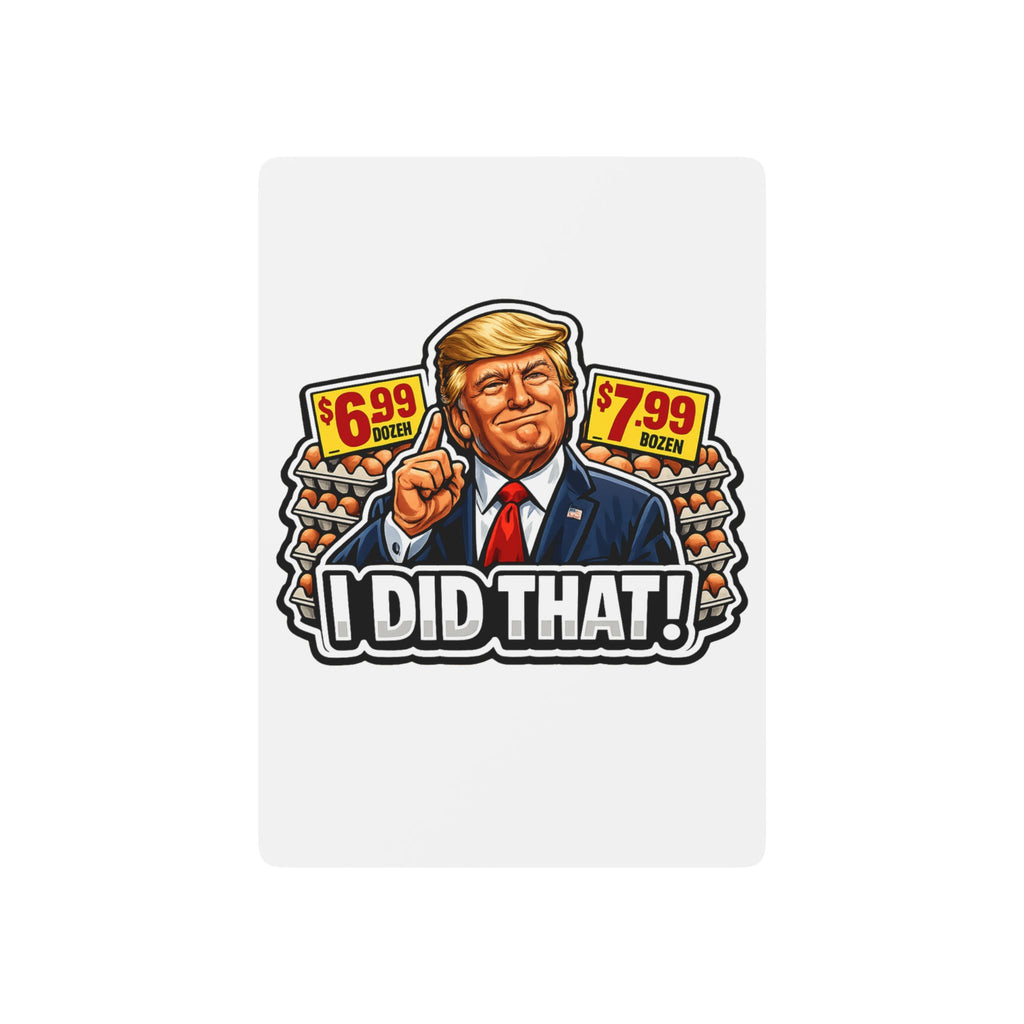 Poker Playing Cards — "I Did That!" EGGS