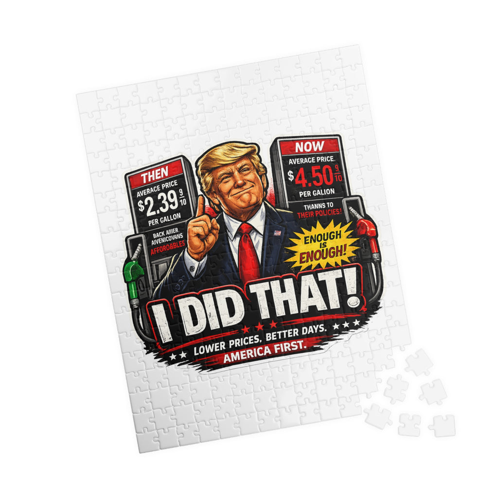 PUZZLE-  'I Did That!' GAS PRICES