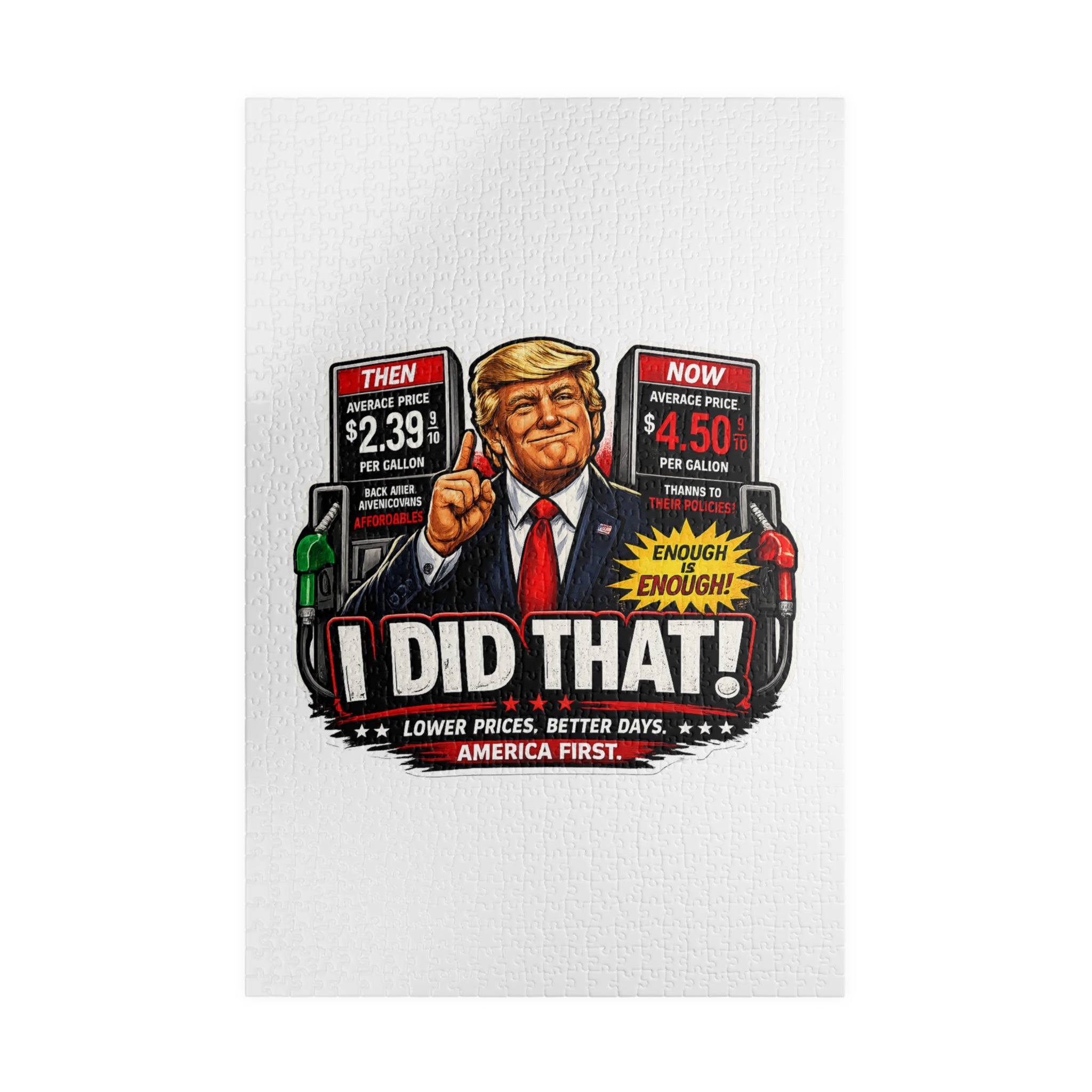 PUZZLE-  'I Did That!' GAS PRICES