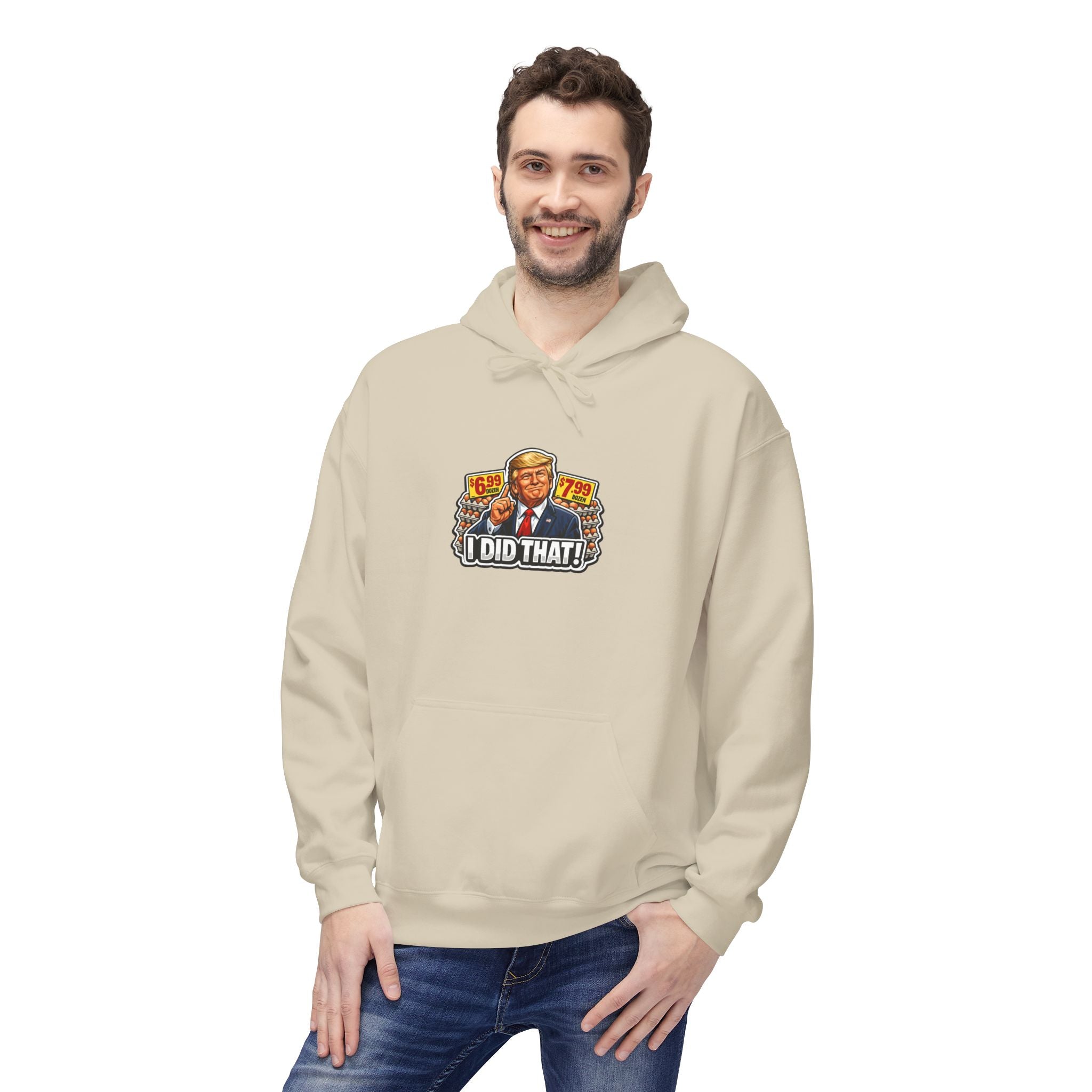 Hoodie- I Did That! EGGS UNISEX MIDWEIGHT SOFTSTYLE FLEECE HOODIE