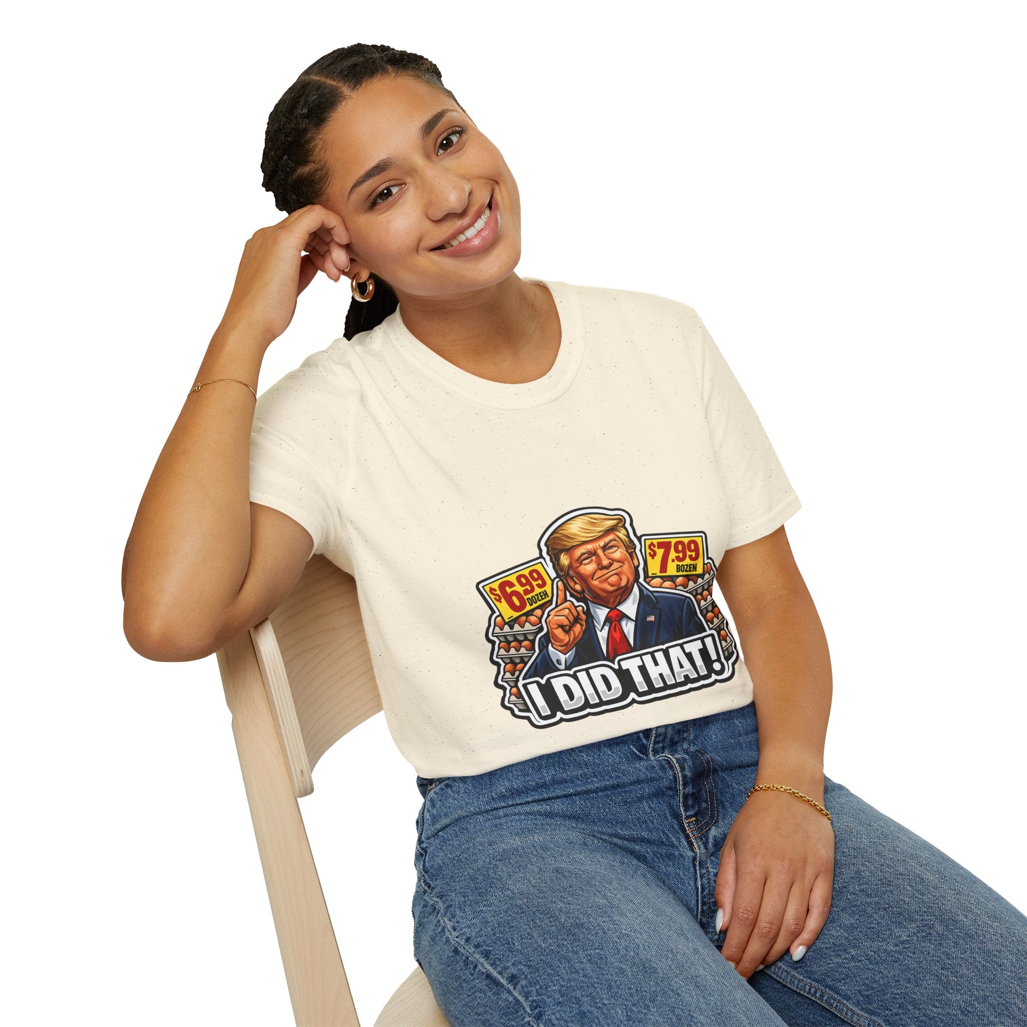 T-Shirt — “I Did That!” EGGS UNISEX SOFTSTYLE