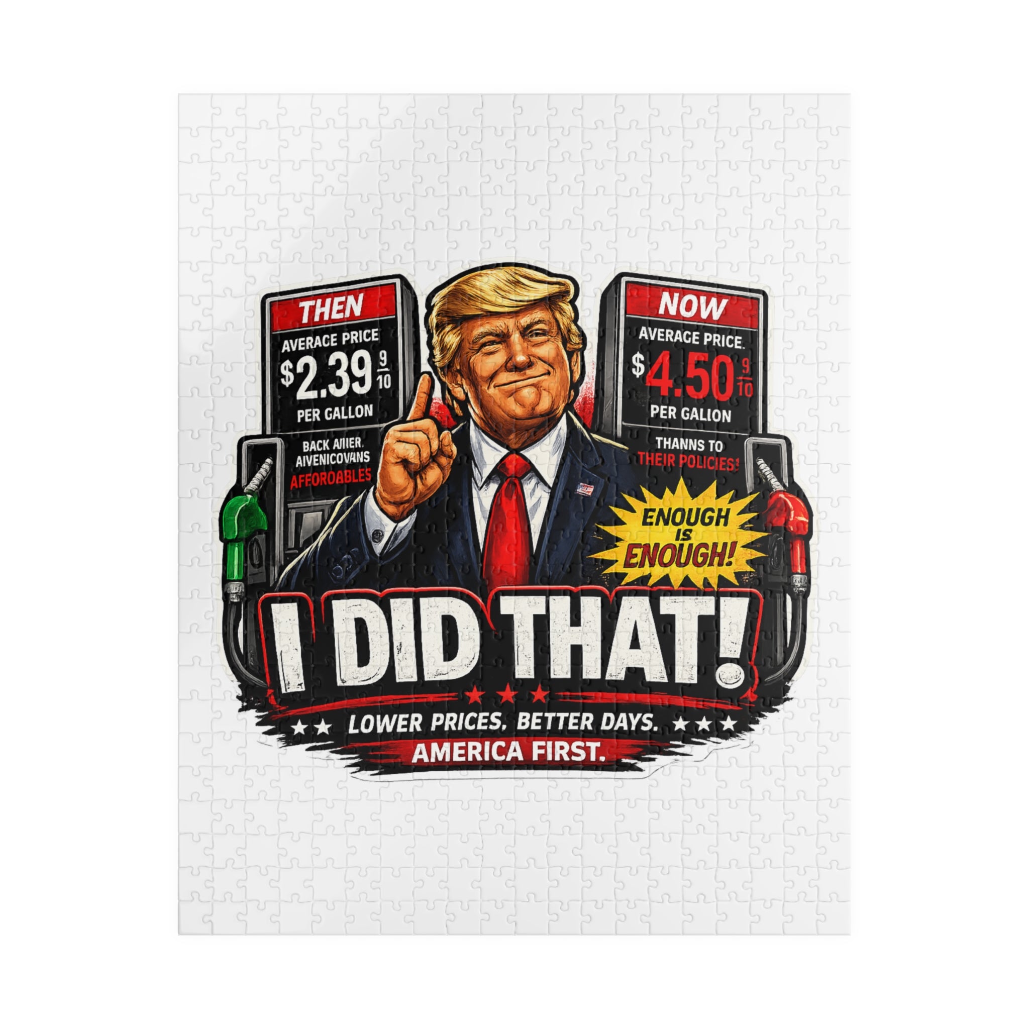 PUZZLE-  'I Did That!' GAS PRICES
