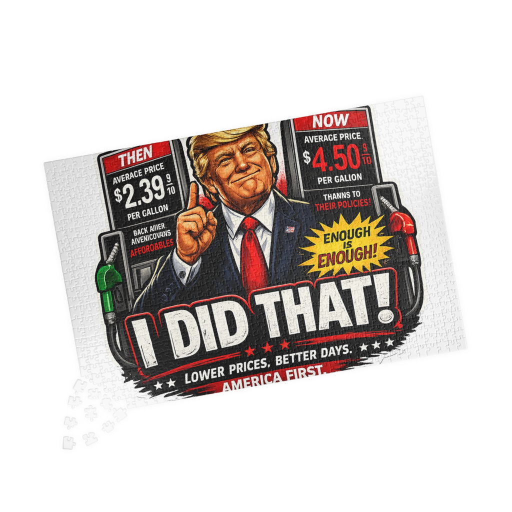 PUZZLE-  'I Did That!' GAS PRICES