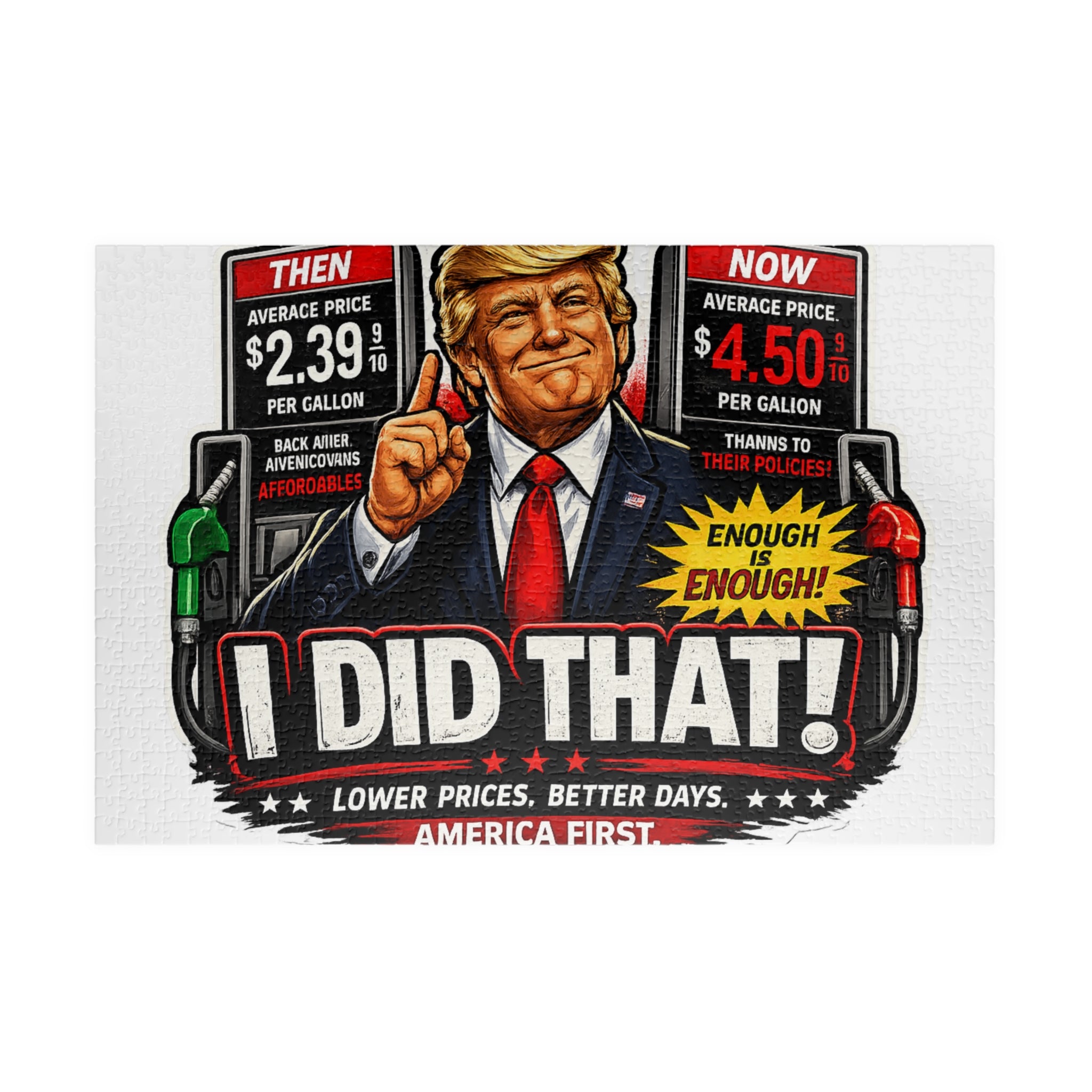 PUZZLE-  'I Did That!' GAS PRICES