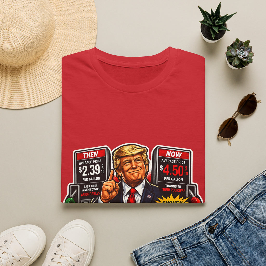 T-Shirt — "I Did That!" Gas Prices UNISEX SOFTSTYLE