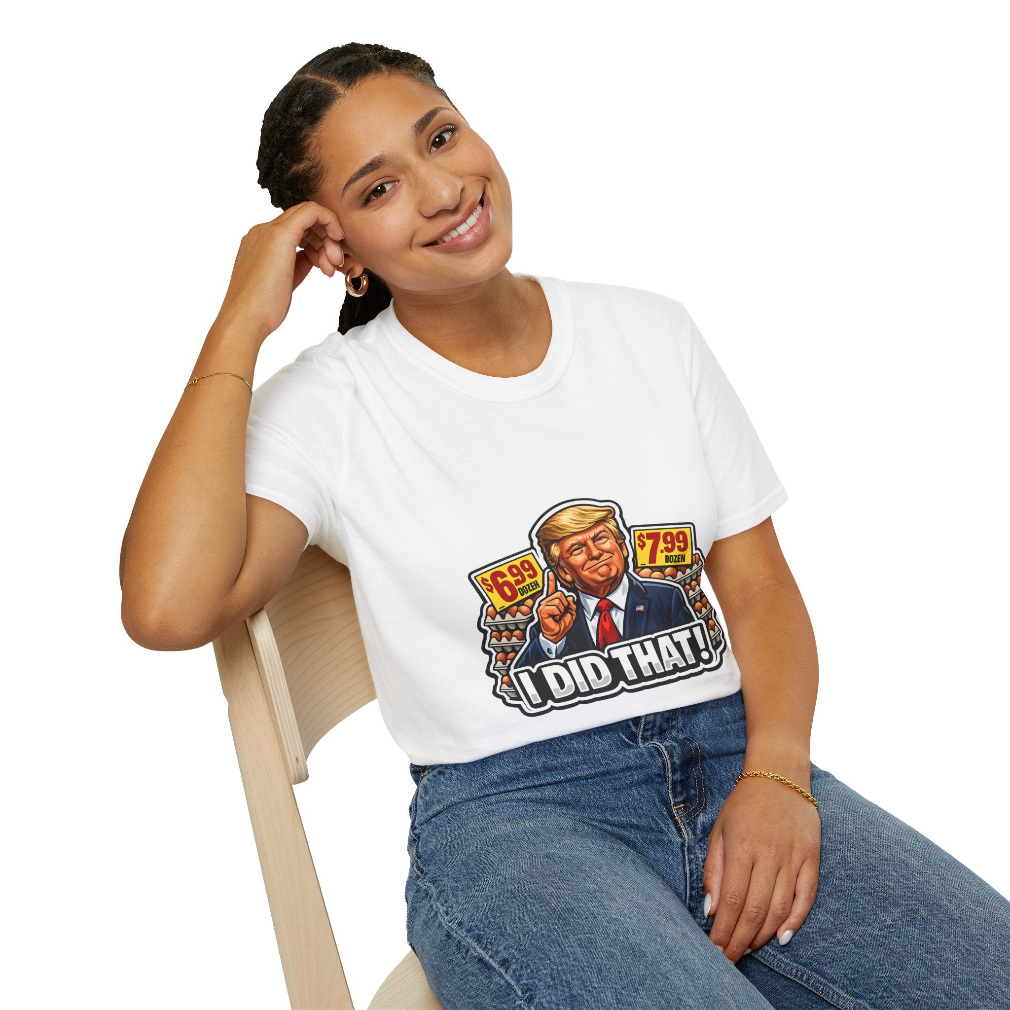 T-Shirt — “I Did That!” EGGS UNISEX SOFTSTYLE