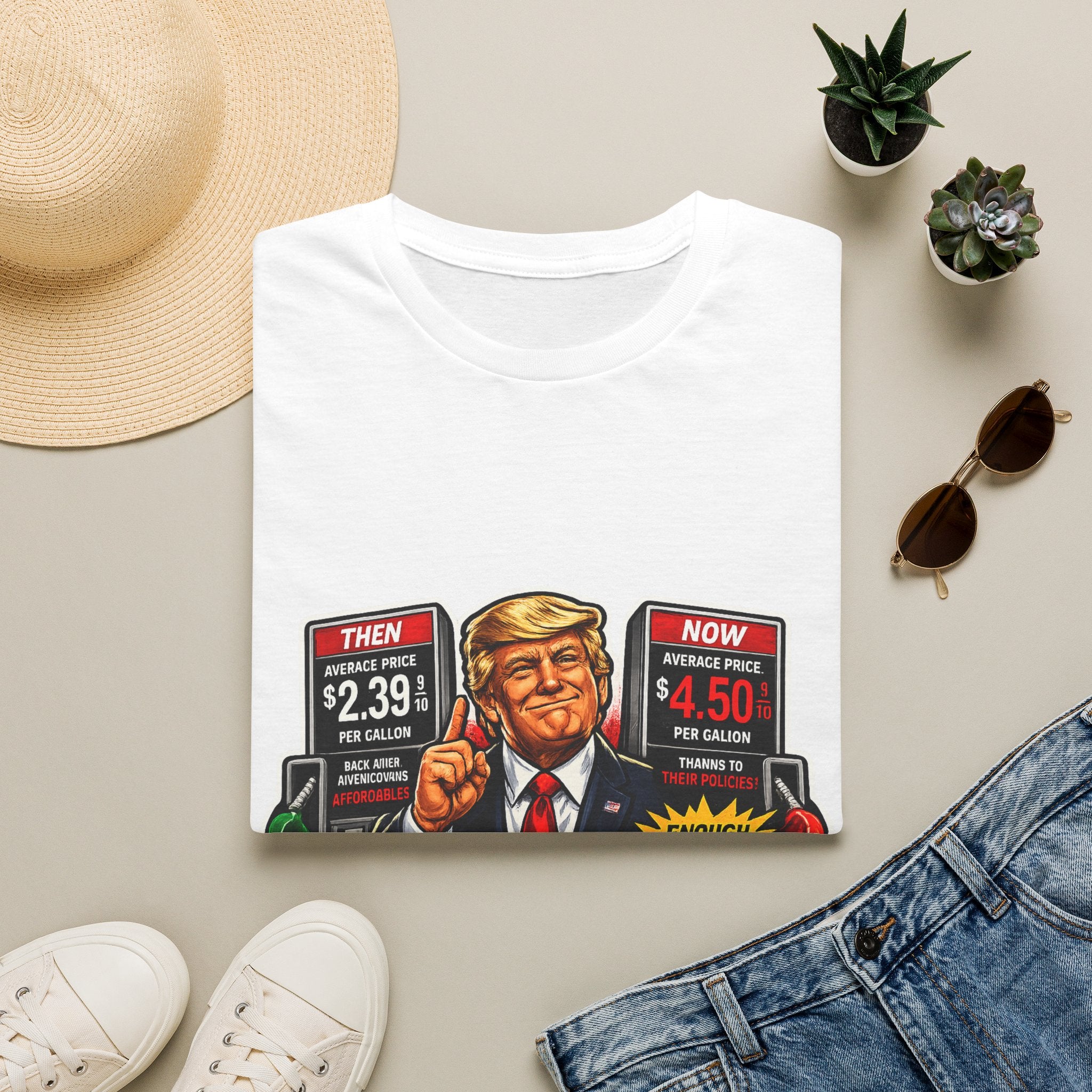 T-Shirt — "I Did That!" Gas Prices UNISEX SOFTSTYLE