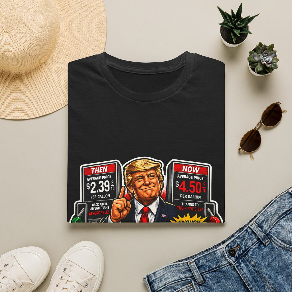 T-Shirt — "I Did That!" Gas Prices UNISEX SOFTSTYLE