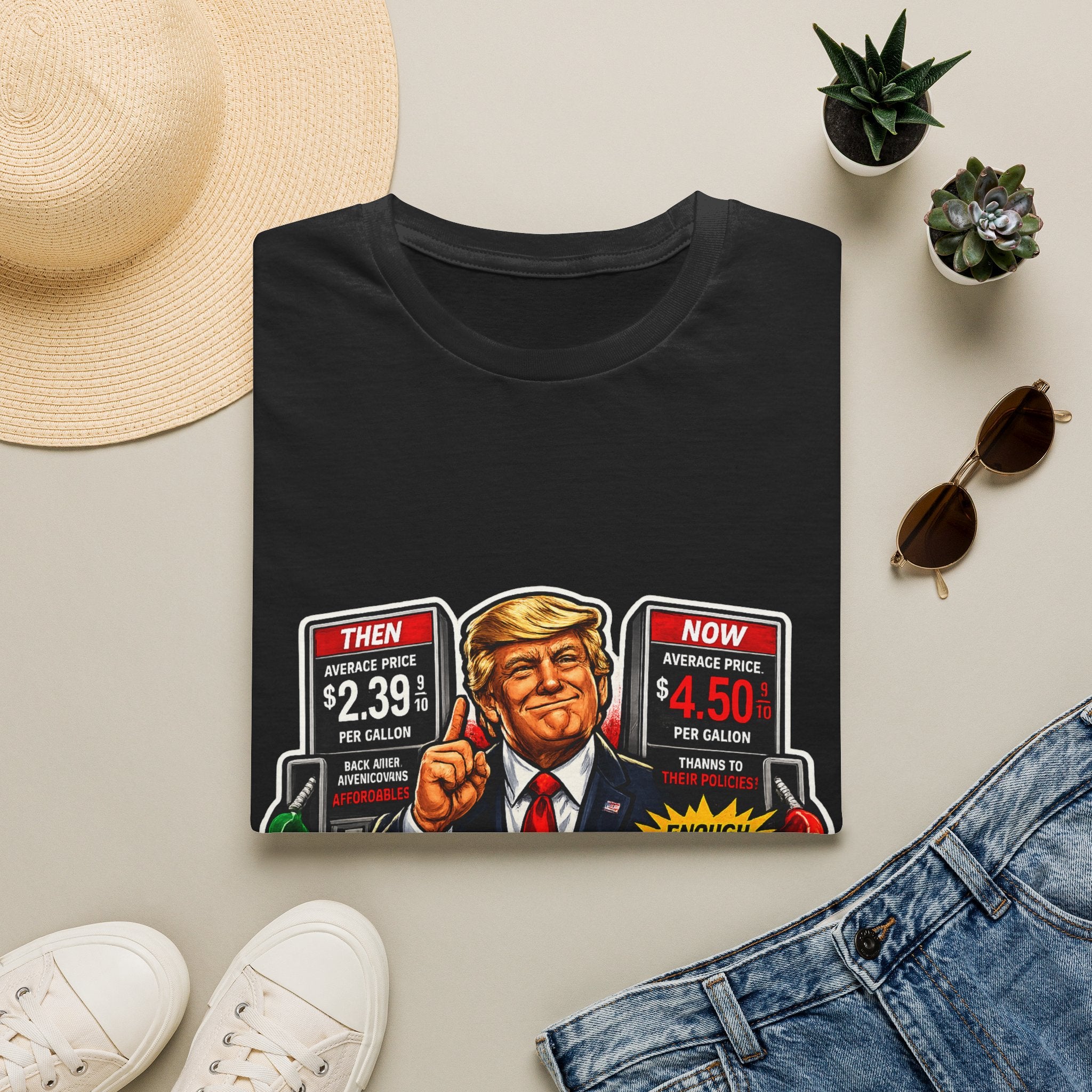 T-Shirt — "I Did That!" Gas Prices UNISEX SOFTSTYLE
