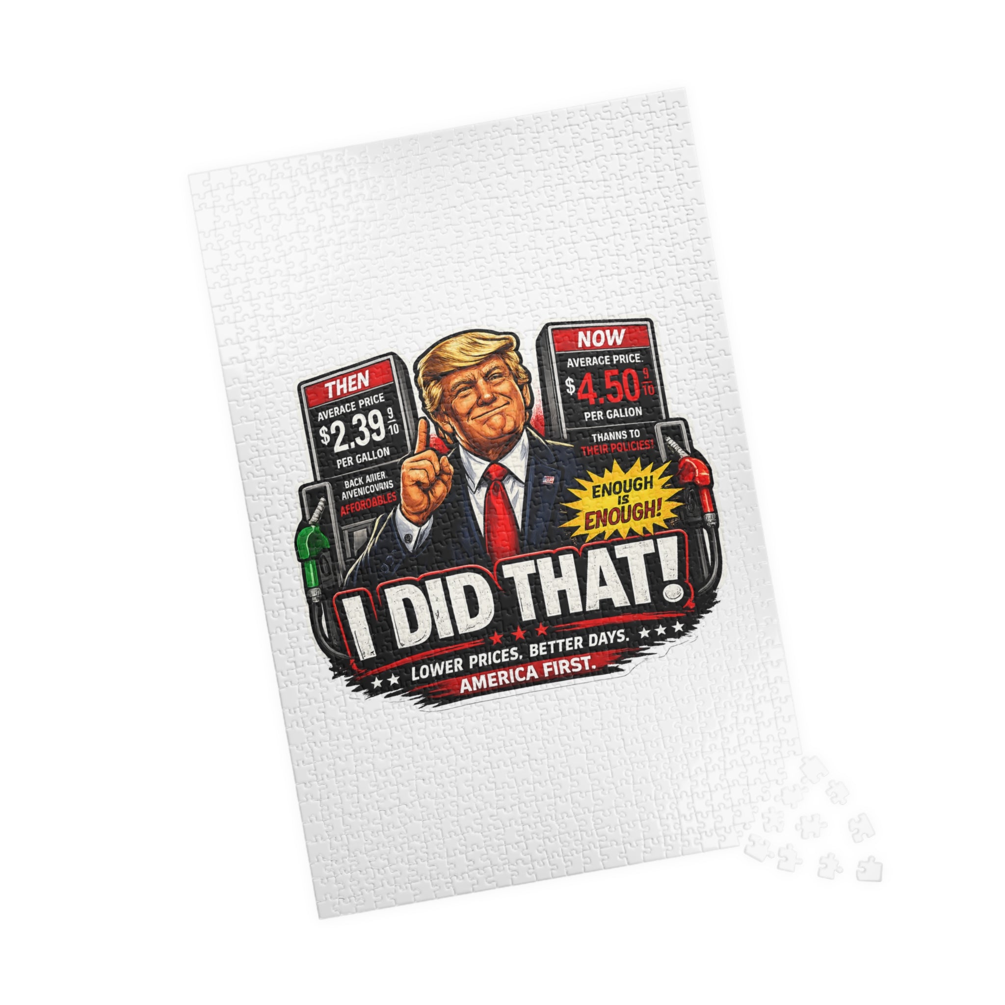 PUZZLE-  'I Did That!' GAS PRICES