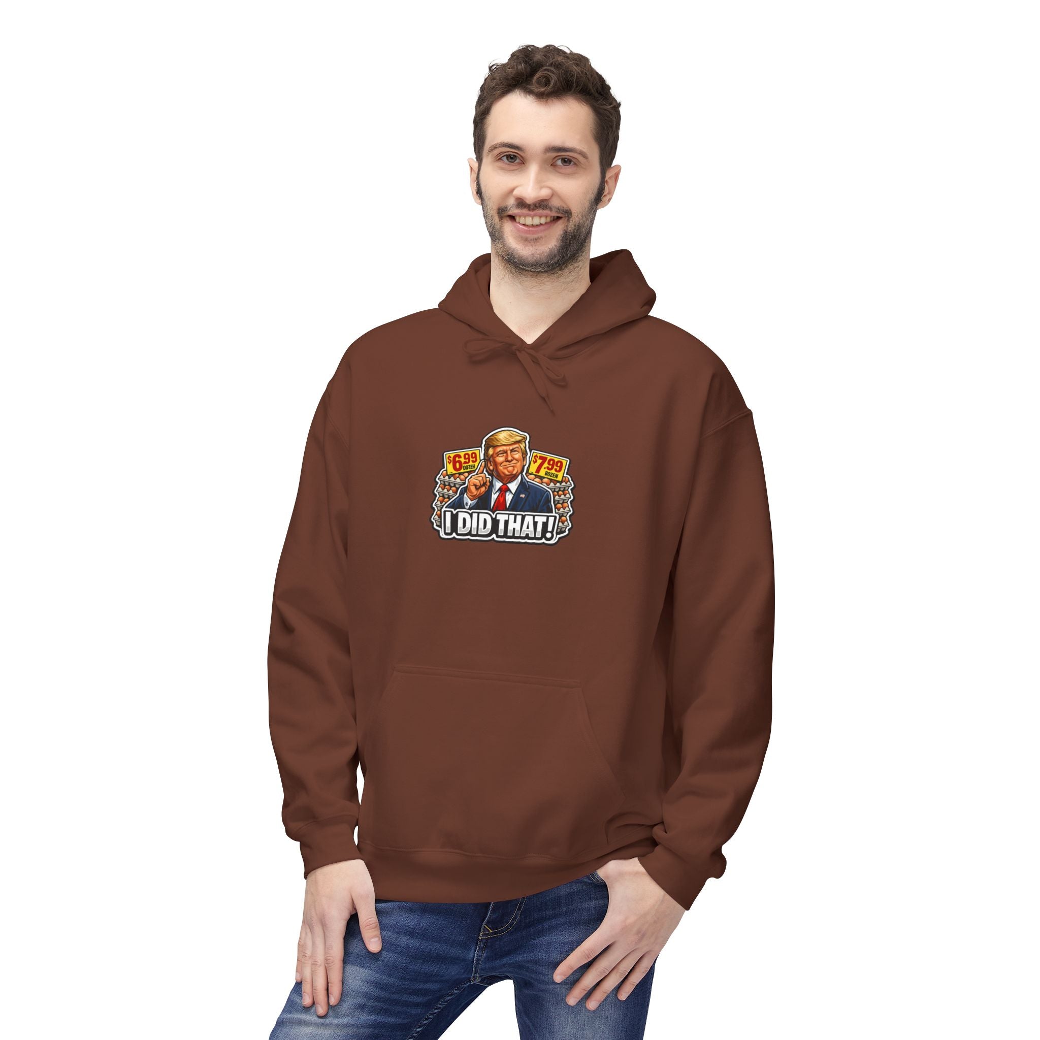 Hoodie- I Did That! EGGS UNISEX MIDWEIGHT SOFTSTYLE FLEECE HOODIE