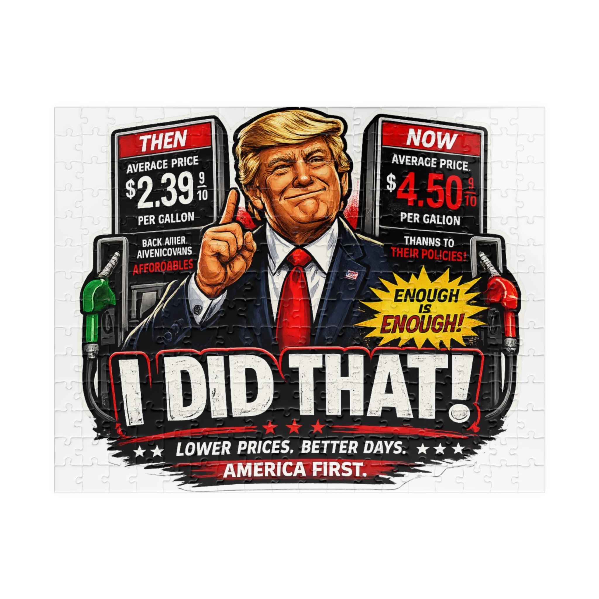 PUZZLE-  'I Did That!' GAS PRICES