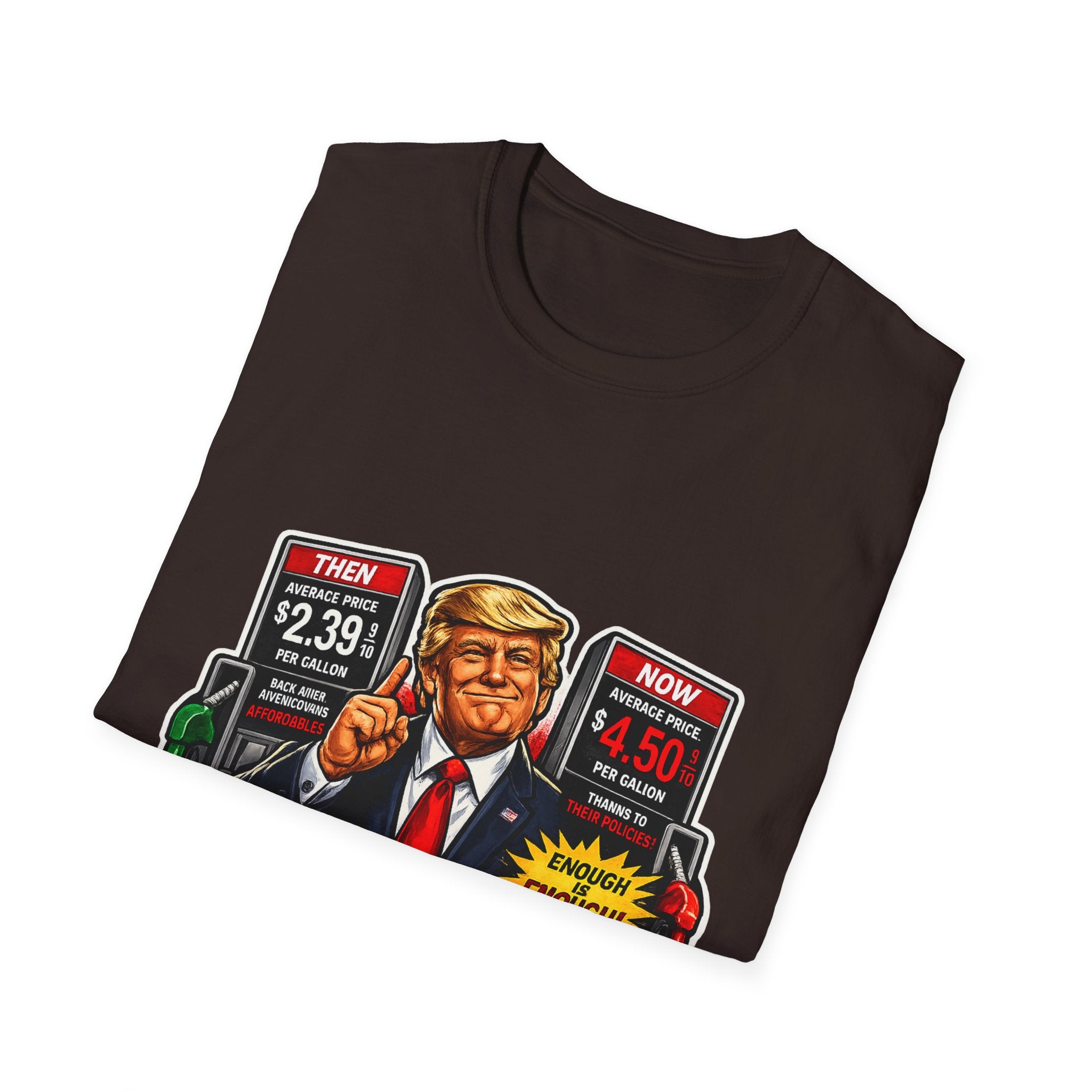 T-Shirt — "I Did That!" Gas Prices UNISEX SOFTSTYLE