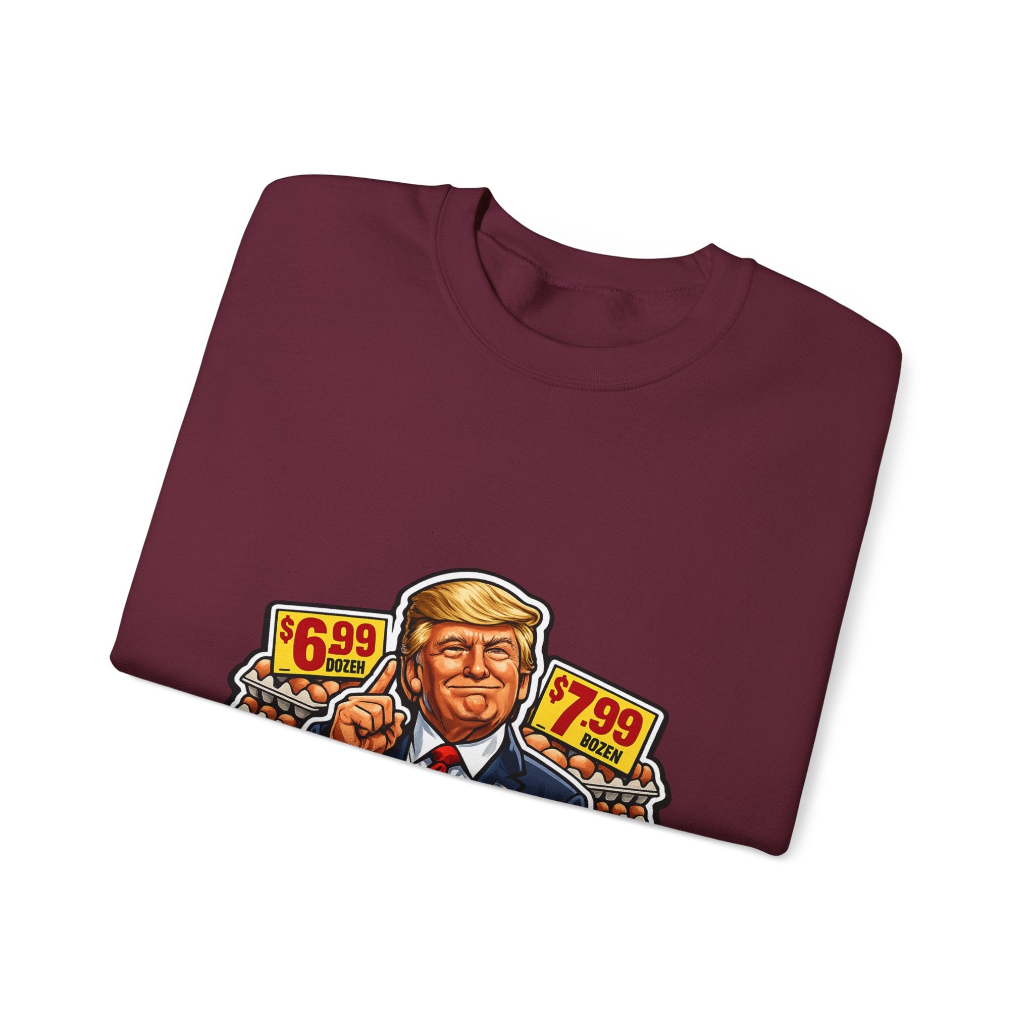 Sweatshirt — "I Did That!" EGGS UNISEX HEAVY BLEND CREWNECK SWEATSHIRT
