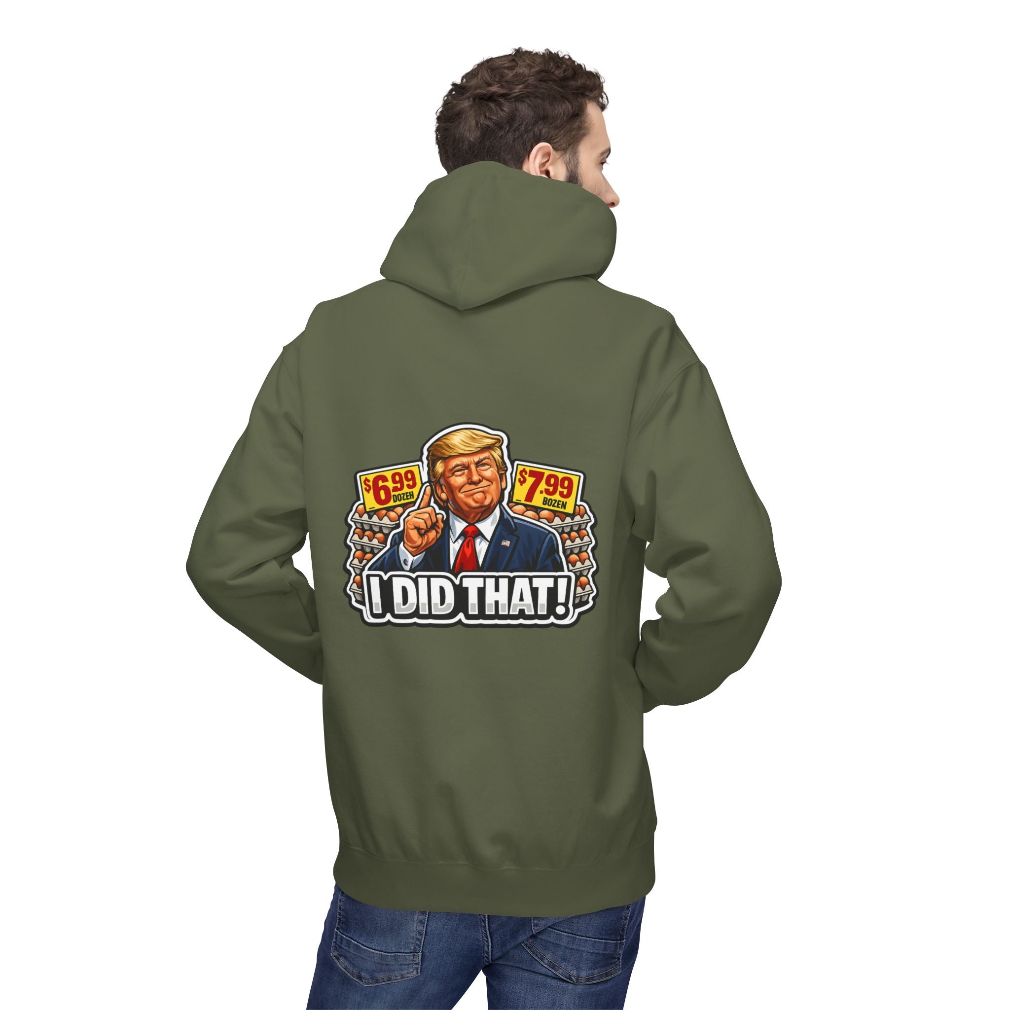 Hoodie- I Did That! EGGS UNISEX MIDWEIGHT SOFTSTYLE FLEECE HOODIE