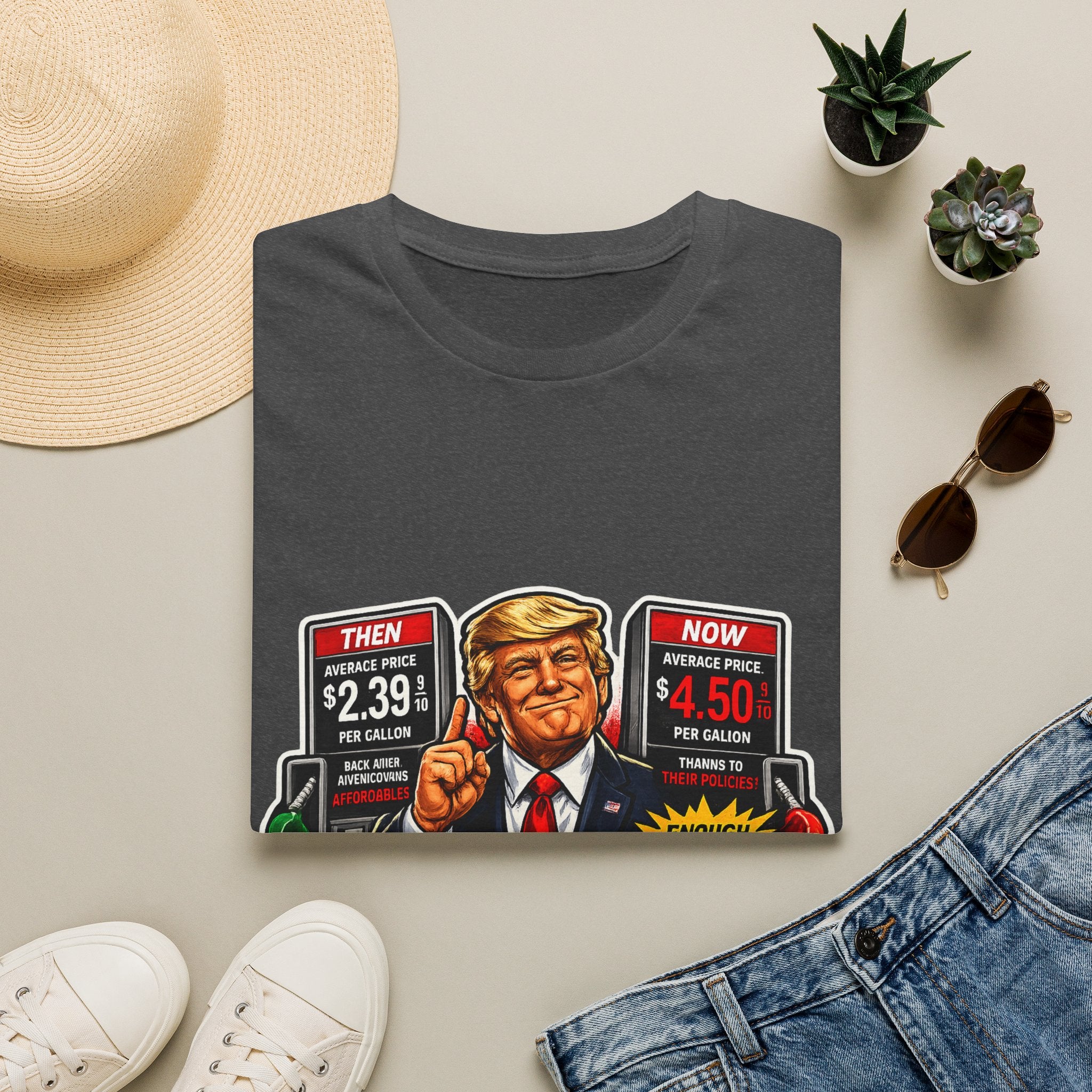 T-Shirt — "I Did That!" Gas Prices UNISEX SOFTSTYLE