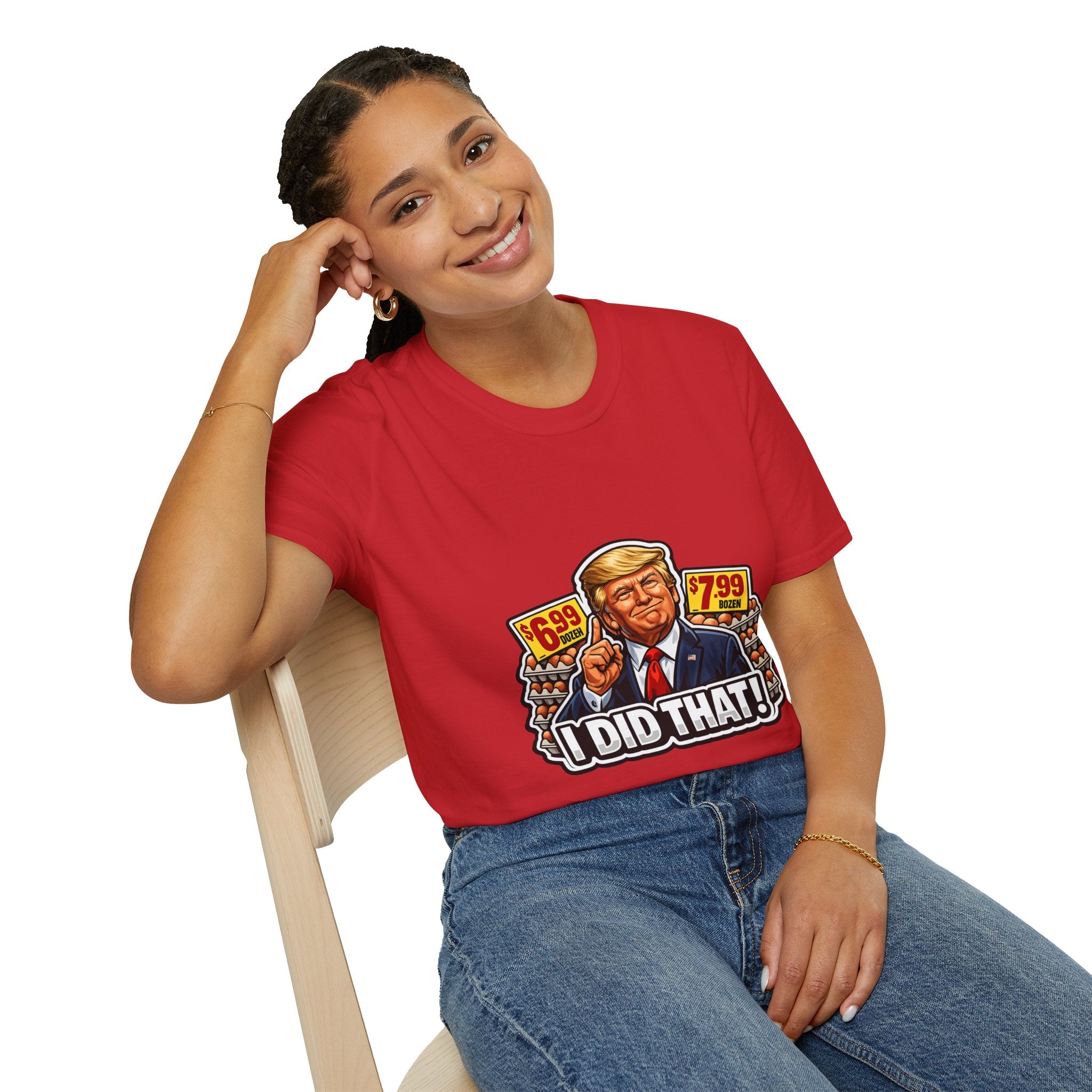 T-Shirt — “I Did That!” EGGS UNISEX SOFTSTYLE