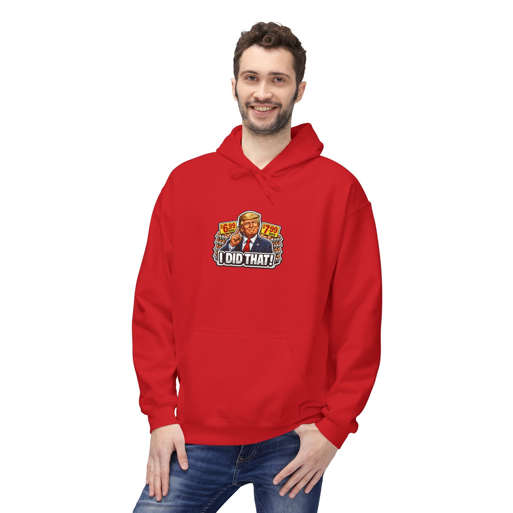 Hoodie- I Did That! EGGS UNISEX MIDWEIGHT SOFTSTYLE FLEECE HOODIE