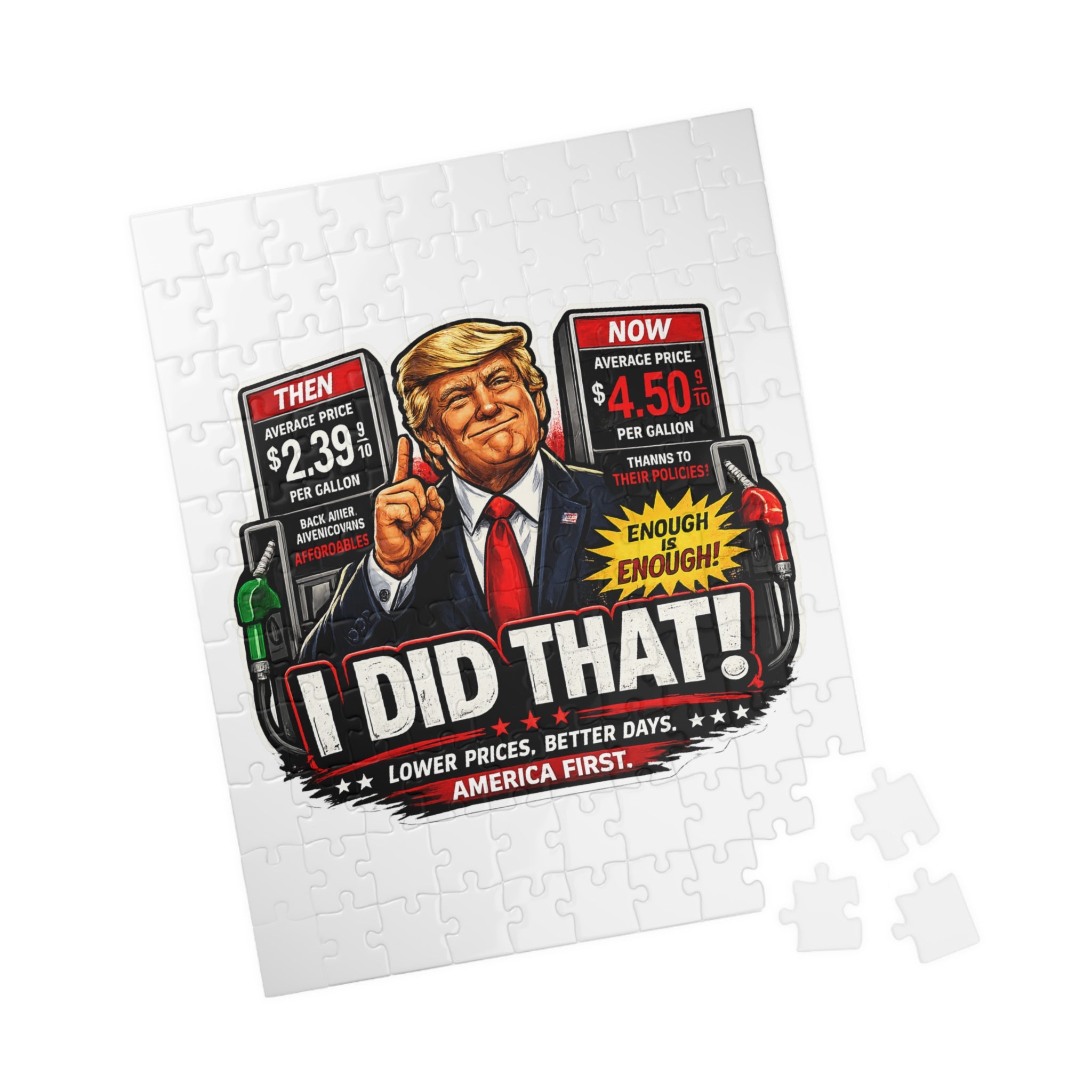 PUZZLE-  'I Did That!' GAS PRICES