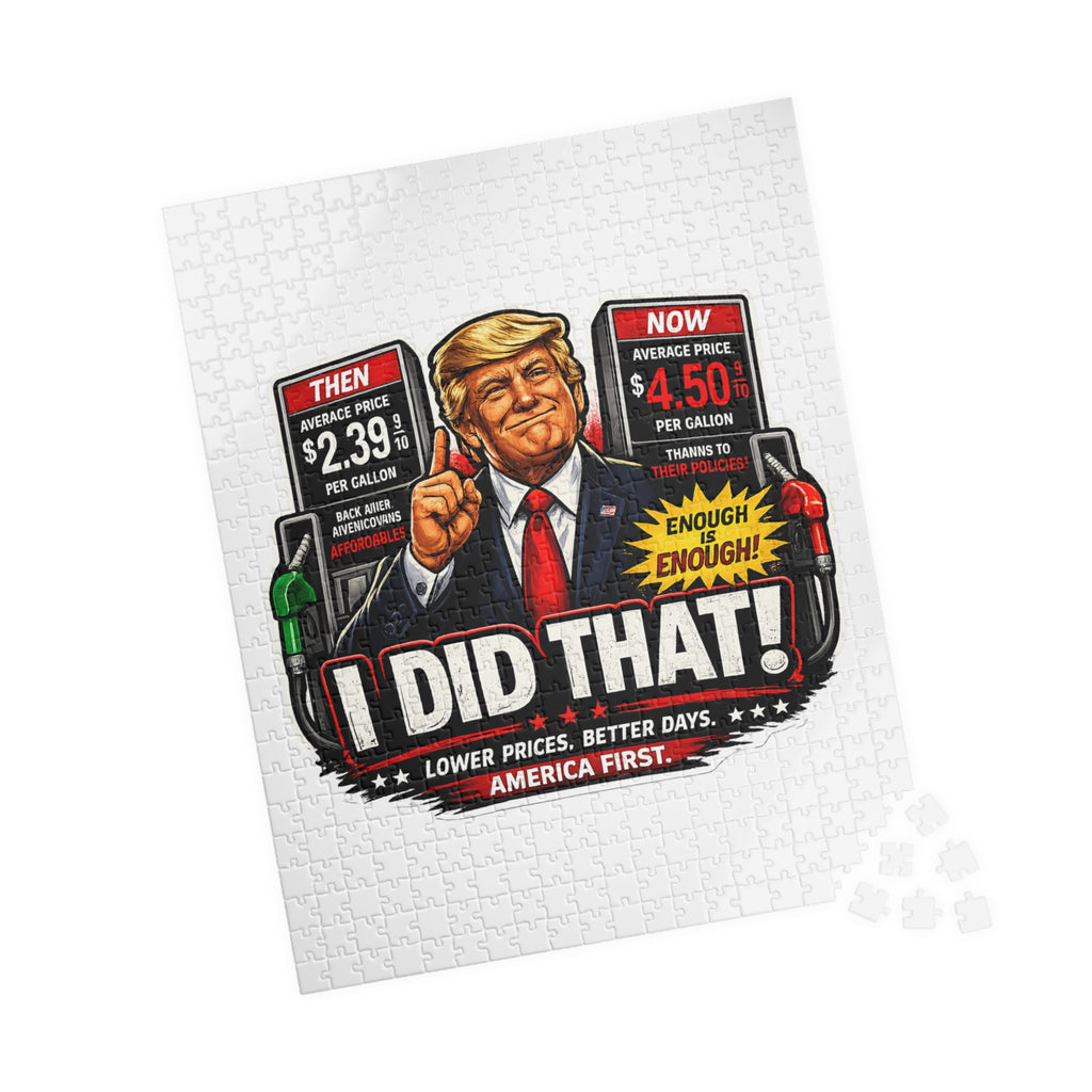 PUZZLE-  'I Did That!' GAS PRICES