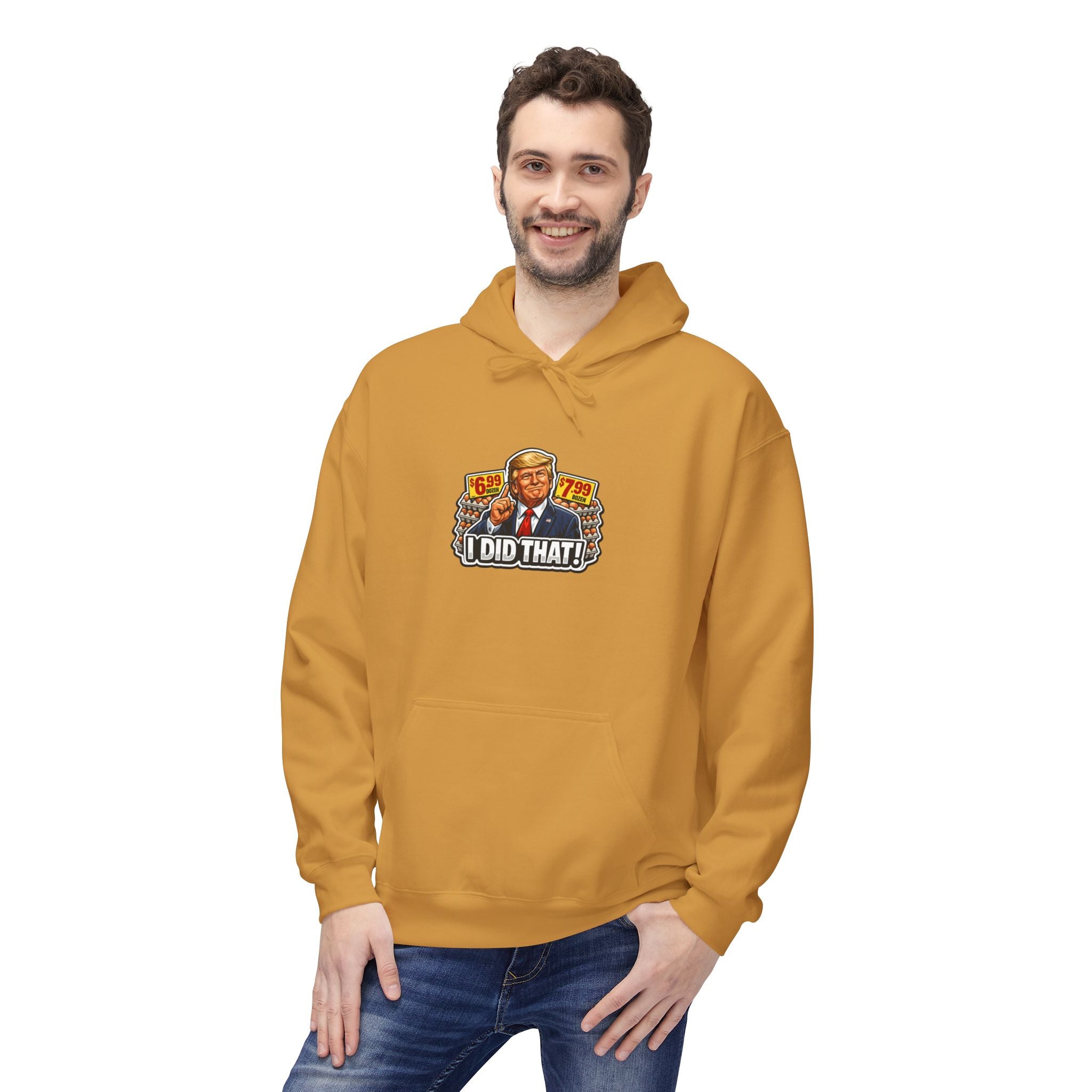 Hoodie- I Did That! EGGS UNISEX MIDWEIGHT SOFTSTYLE FLEECE HOODIE