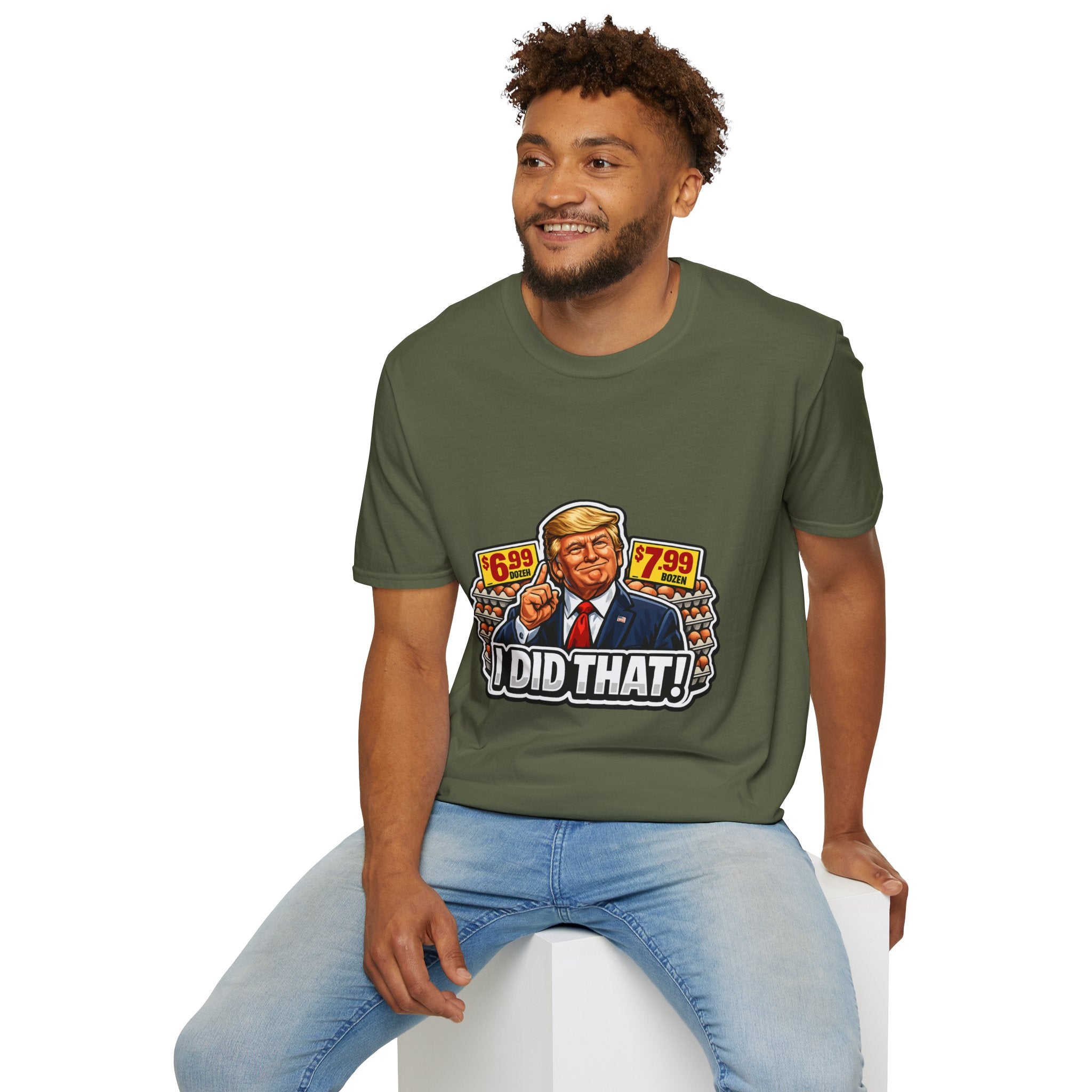 T-Shirt — “I Did That!” EGGS UNISEX SOFTSTYLE