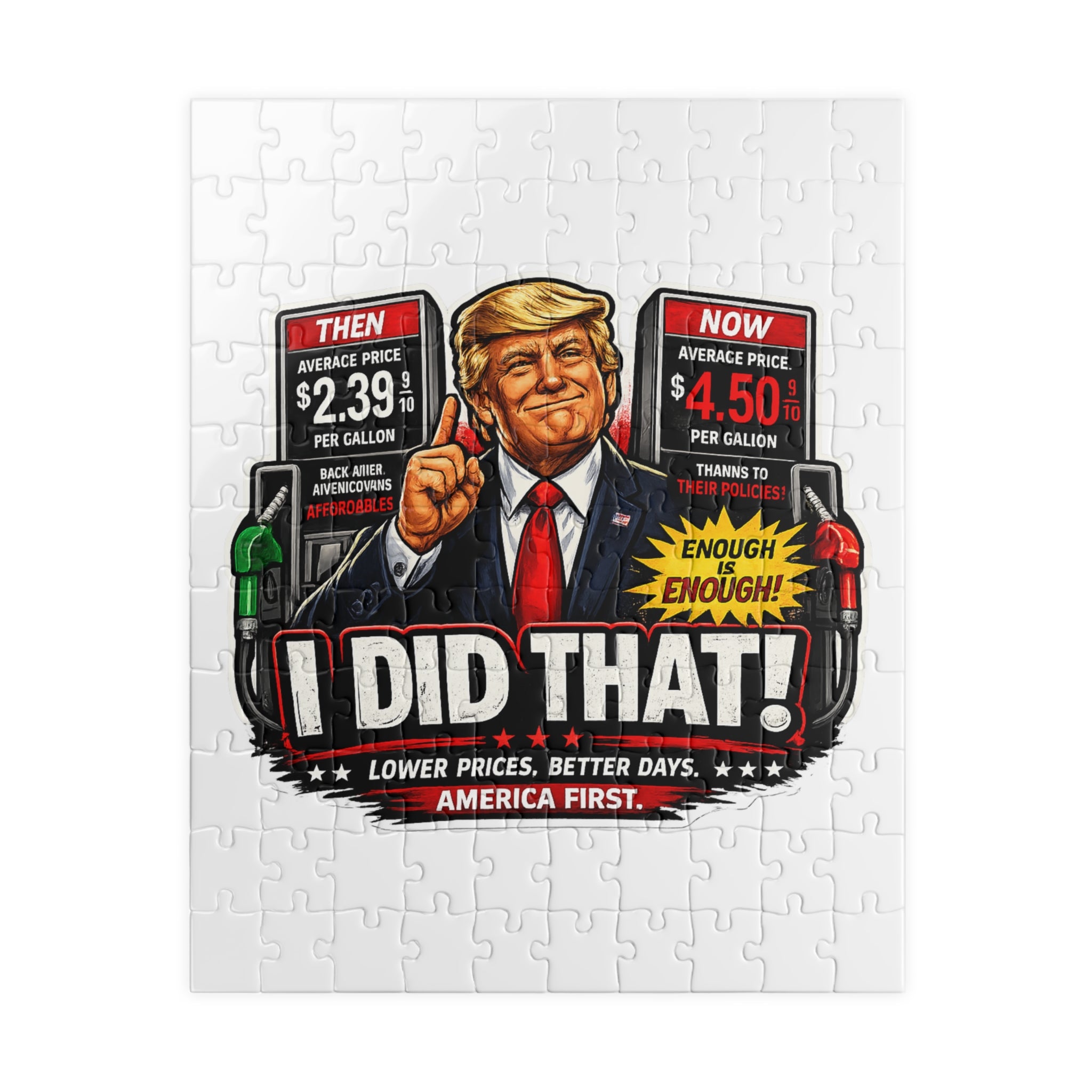PUZZLE-  'I Did That!' GAS PRICES