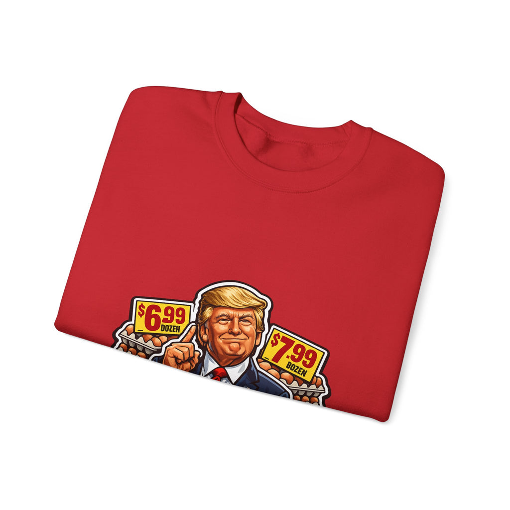 Sweatshirt — "I Did That!" EGGS UNISEX HEAVY BLEND CREWNECK SWEATSHIRT