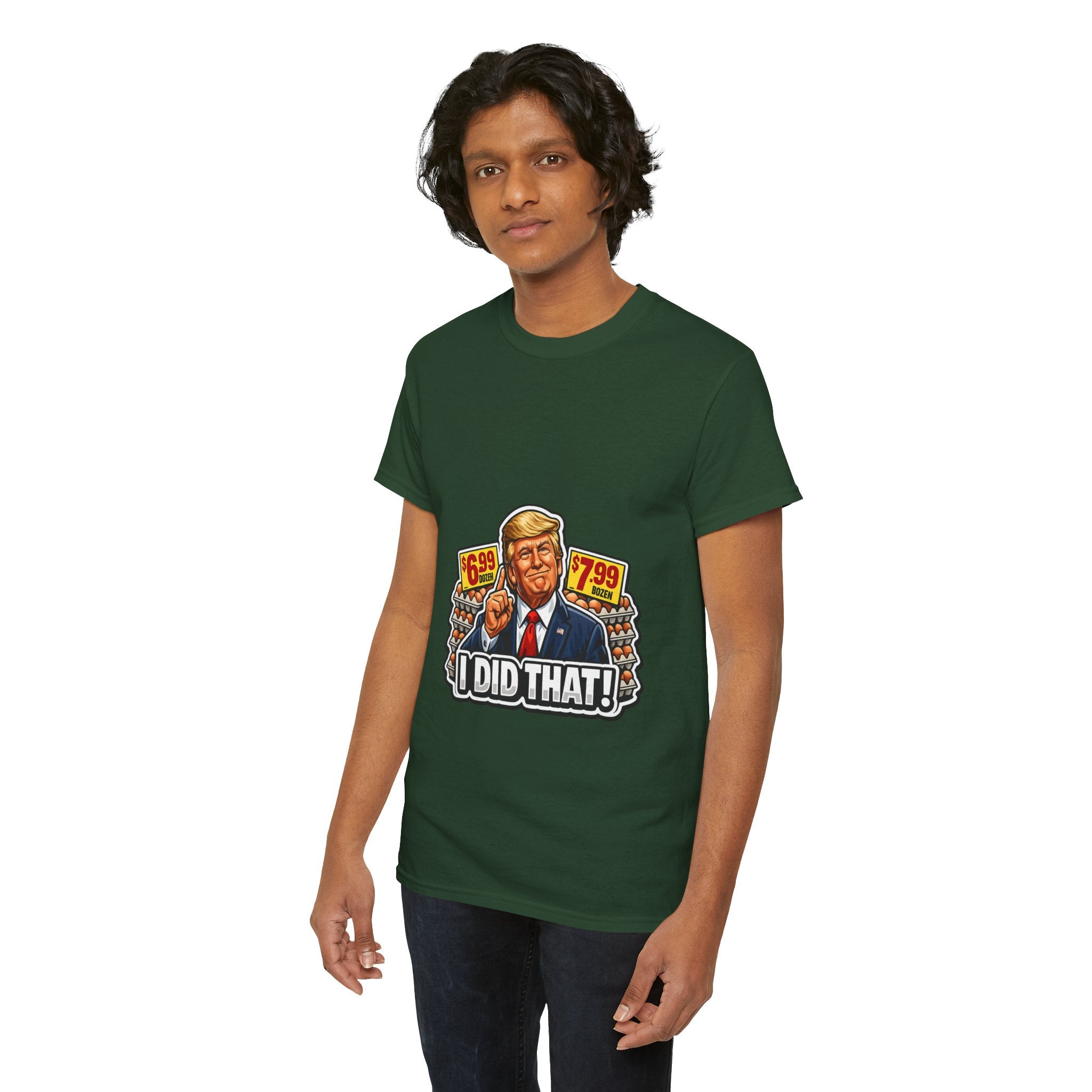 T-shirt— "I Did That!" EGGS UNISEX HEAVY COTTON TEE