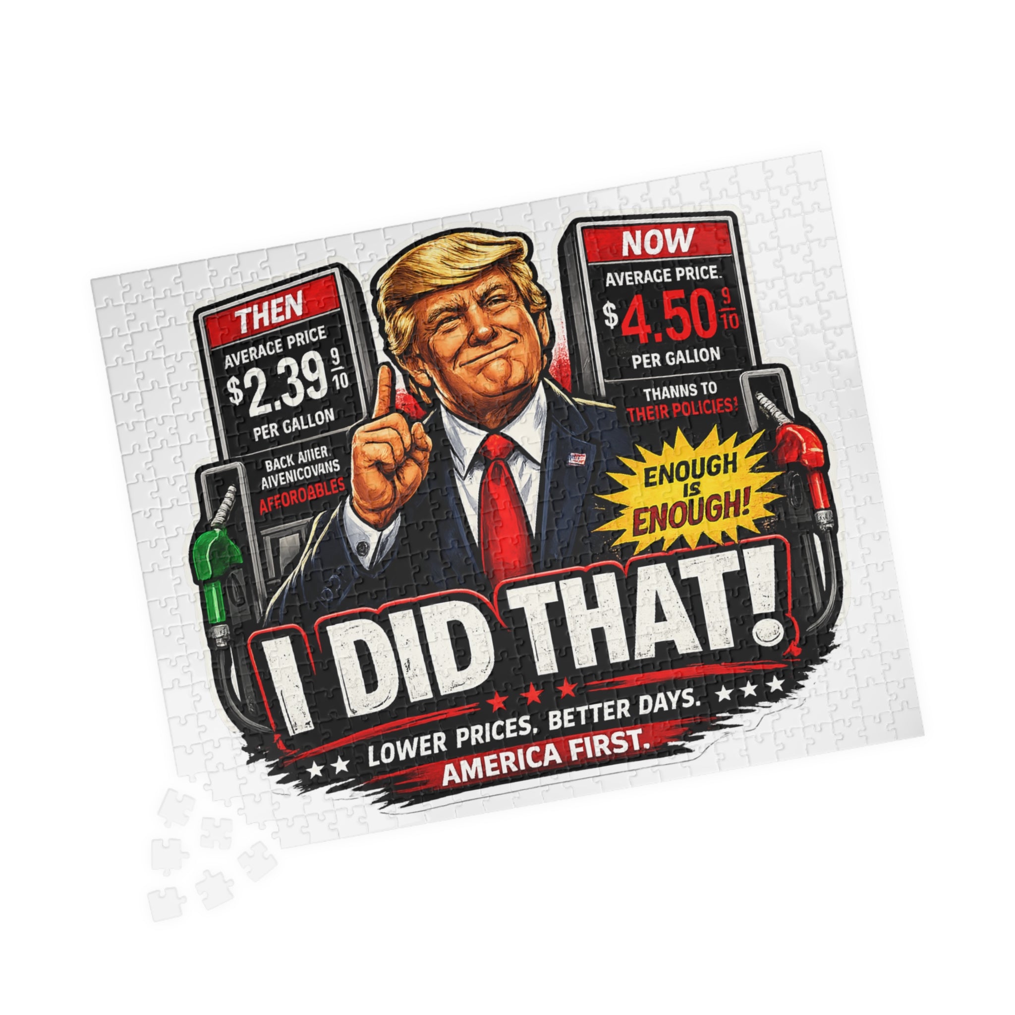 PUZZLE-  'I Did That!' GAS PRICES