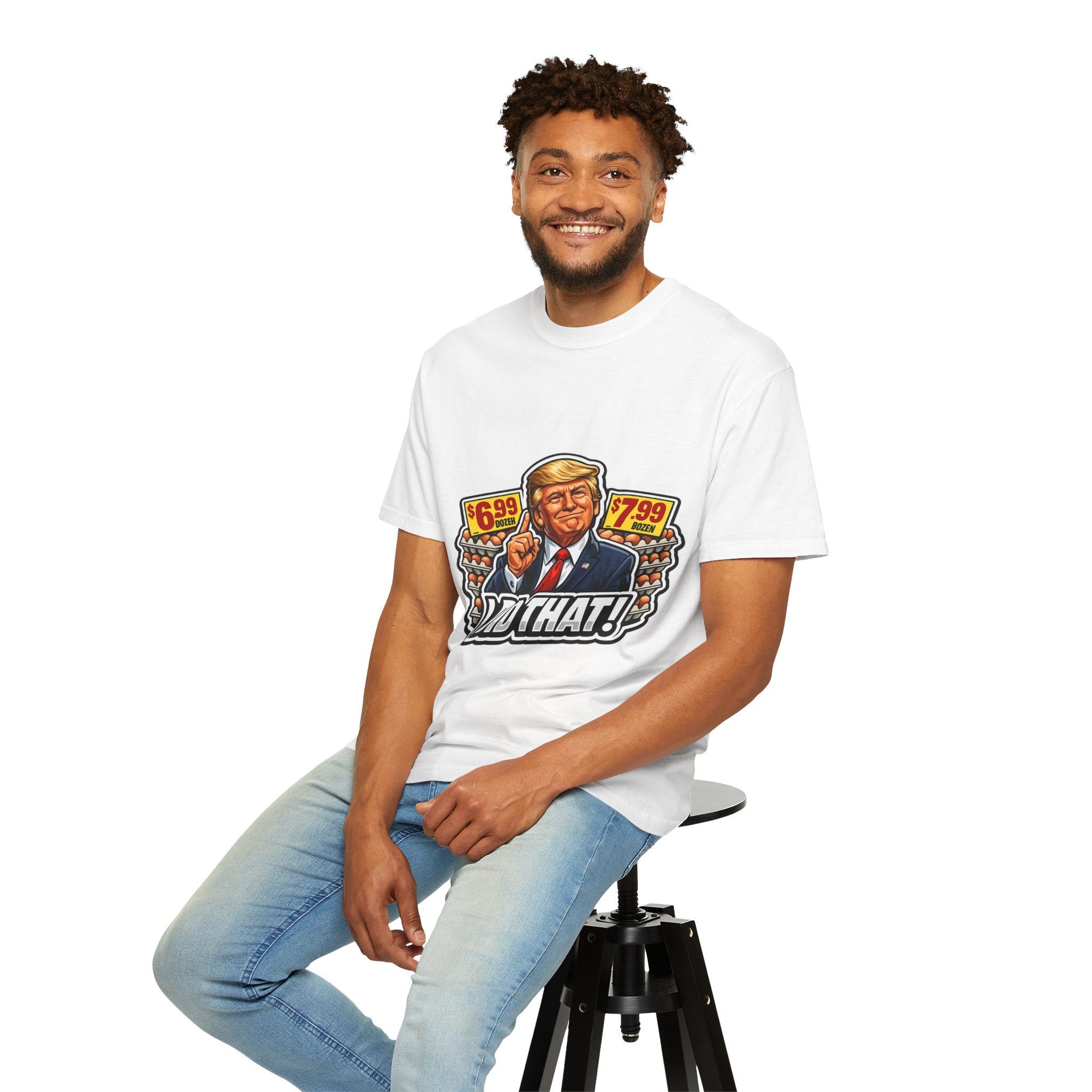T-Shirt — 'I DID THAT!' EGGS UNISEX GARMENT- DYED T-SHIRT