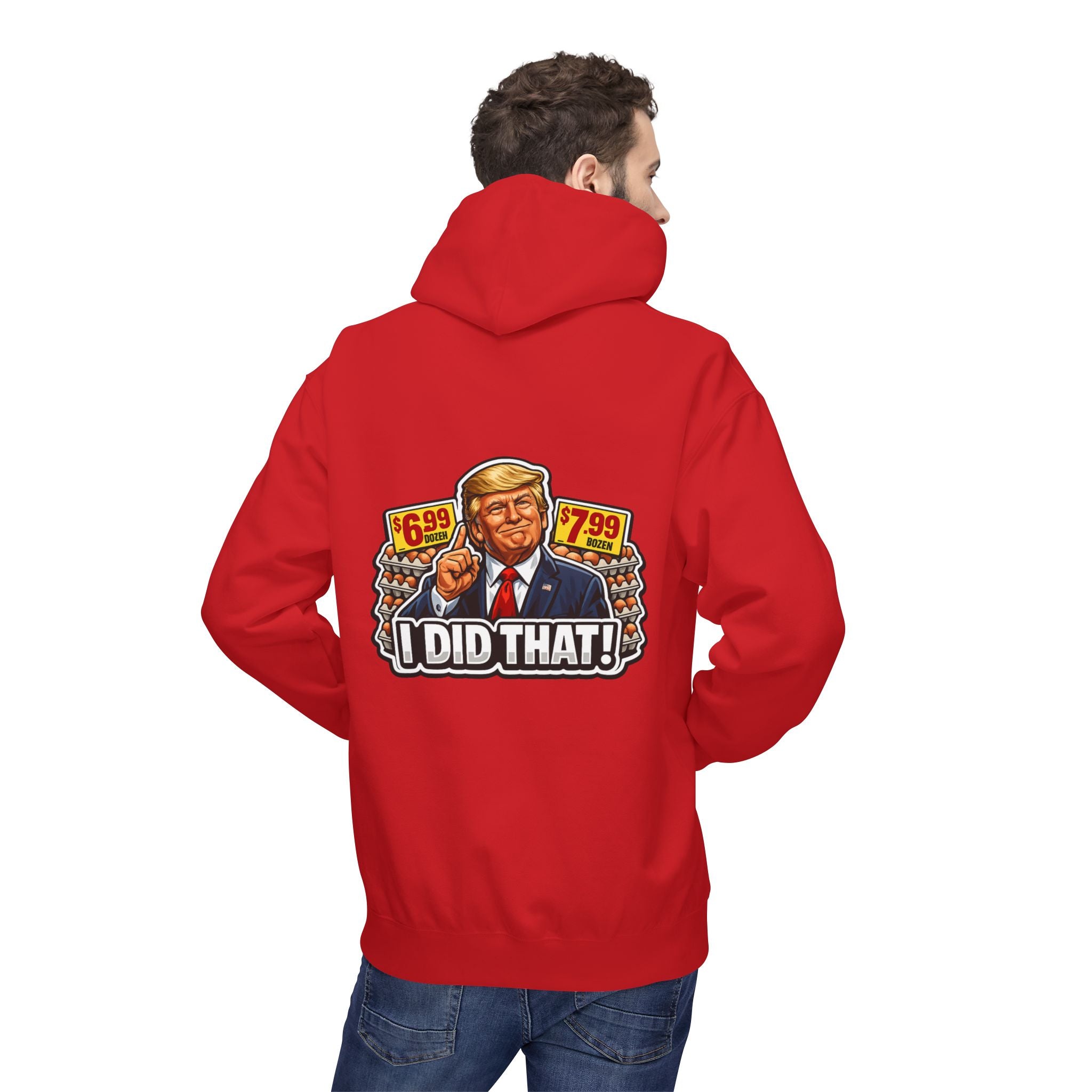 Hoodie- I Did That! EGGS UNISEX MIDWEIGHT SOFTSTYLE FLEECE HOODIE