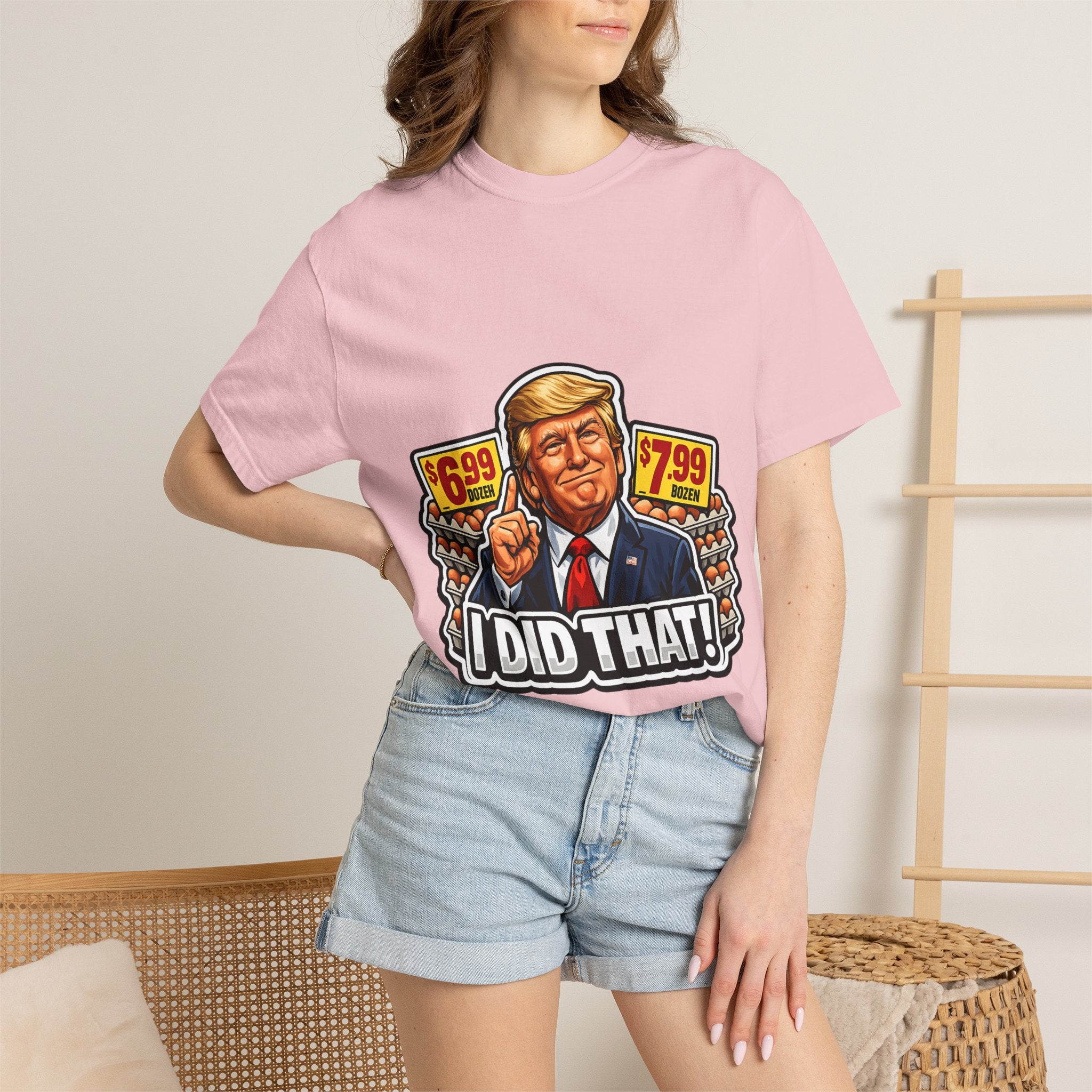 T-Shirt — 'I DID THAT!' EGGS UNISEX GARMENT- DYED T-SHIRT