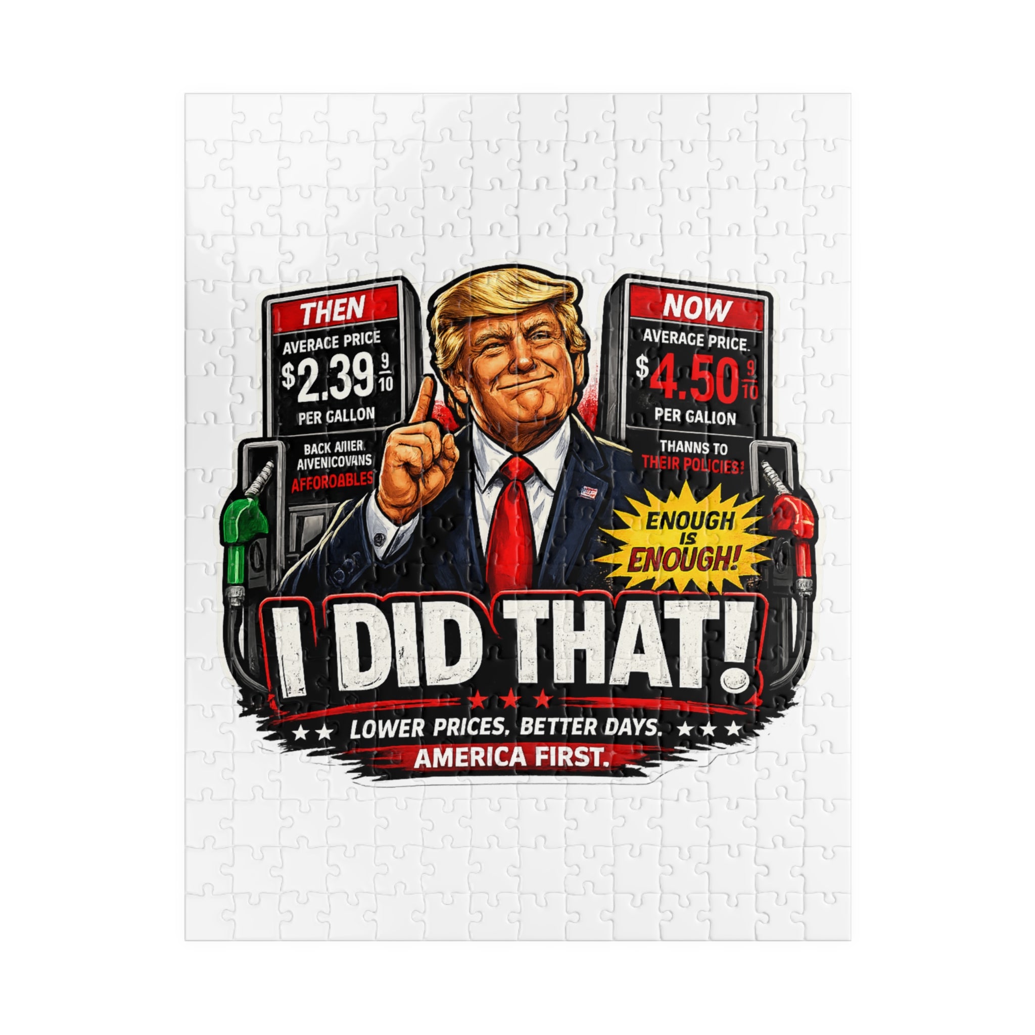 PUZZLE-  'I Did That!' GAS PRICES